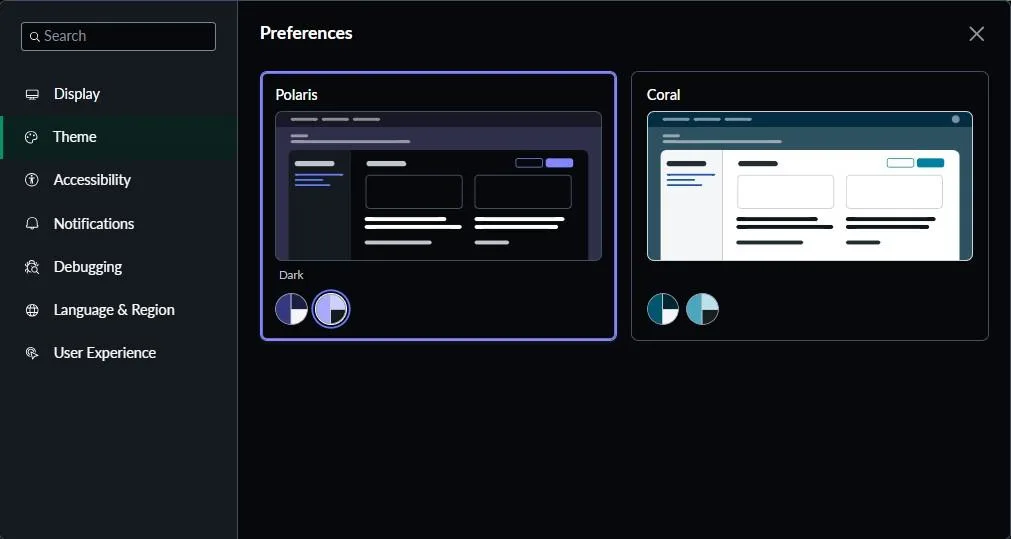 ServiceNow’s Dark Theme: A sleek, user-friendly interface designed for comfort and clarity.